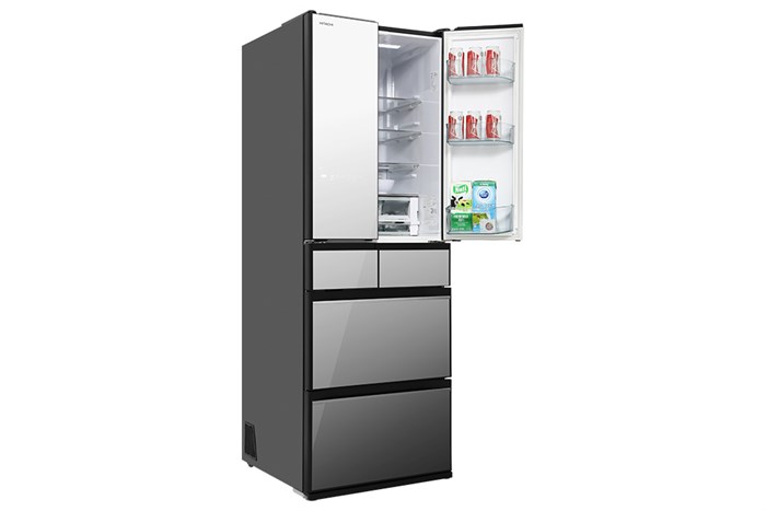 Tủ Lạnh Hitachi Inverter 540 Lít Multidoor R-HW540RV X