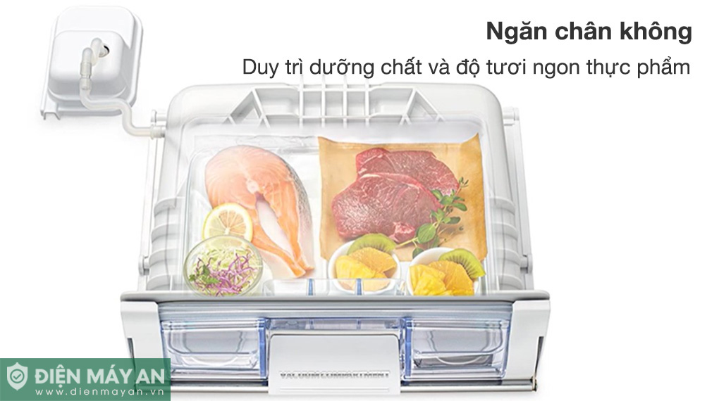 Tủ Lạnh Hitachi Inverter 569 Lít Multidoor R-WB640VGV0X MIR 